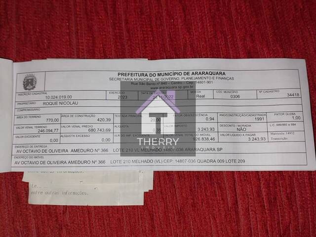 Casa para Venda em Araraquara - 2