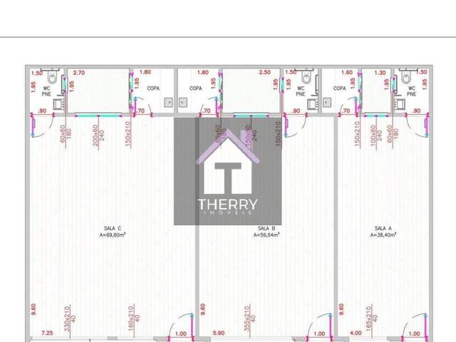 #SA0007 - Sala para Locação em Araraquara - SP