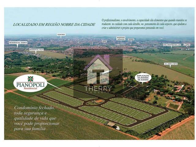 #TE0261 - Terreno em condomínio para Venda em Araraquara - SP