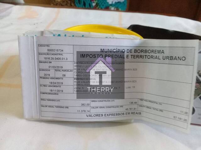 #CA0037 - Casa em condomínio para Venda em Borborema - SP